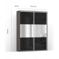 DRESSING LEX 171-218-45 C GRI/CZP/O